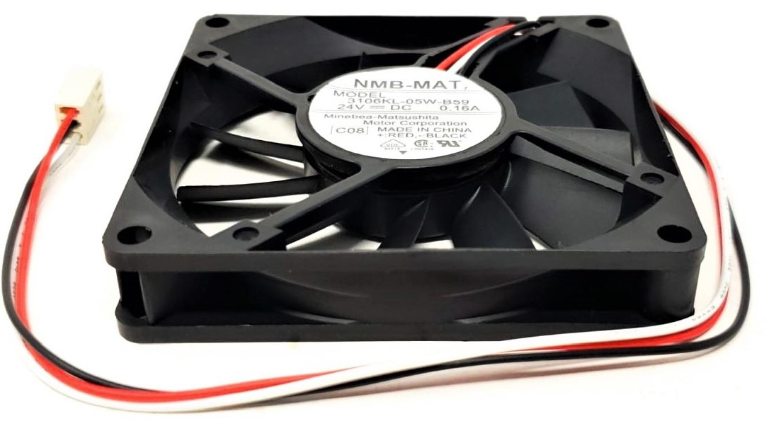 A90L-0001-0422 - 80x80x15mm 24V 3-Pin Connector for Fanuc A90L