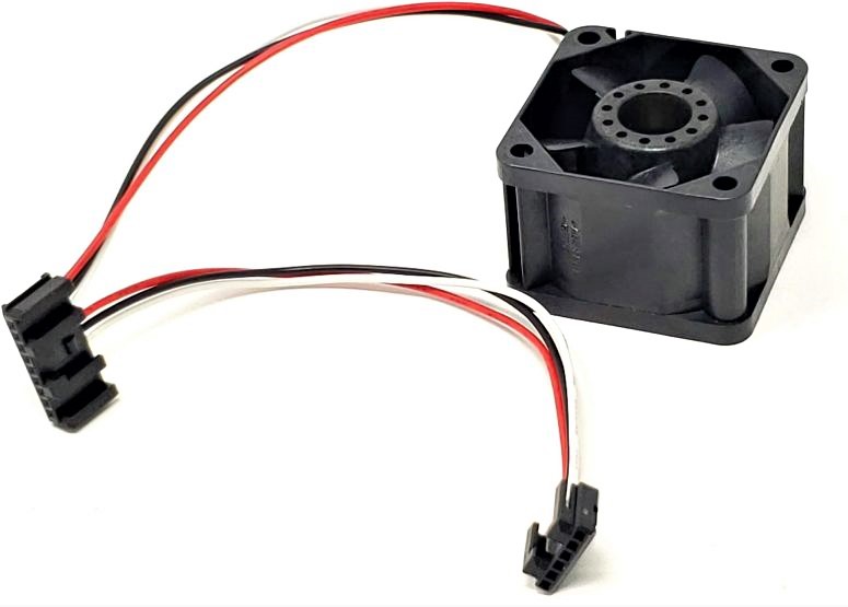 A90L-0001-0580#C - 40x40x28mm DC24V Dual Connectors Cooling Fan for Fanuc A90L-0001-0580#B