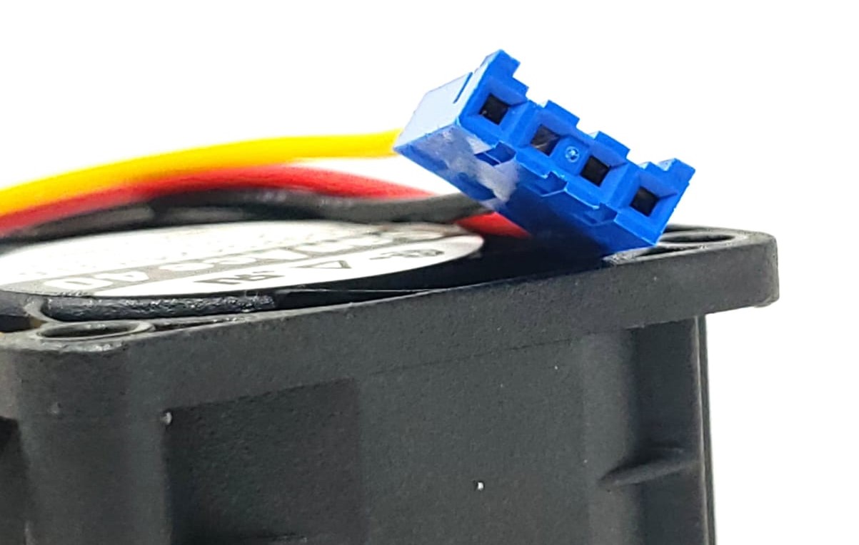 SanAce40 109P0424H316 - 40x40x28mm DC24V 0.095A 4-Pin Blue Connector Fan for 6FC5247-0AA06-0AA0
