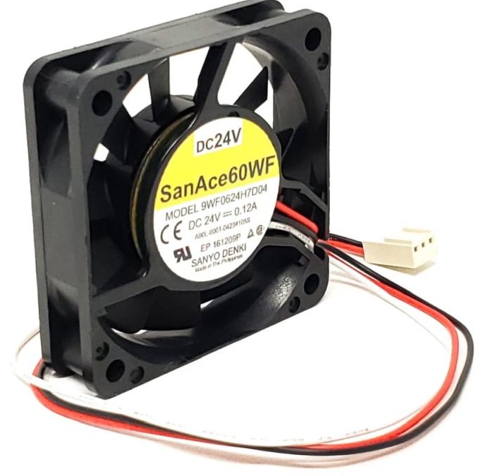 Fanuc A90L-0001-0423 - 60x60x15mm DV24V 0.12A 3-Pin White Connector Fan for Fanuc A90L-0001-0423#105S