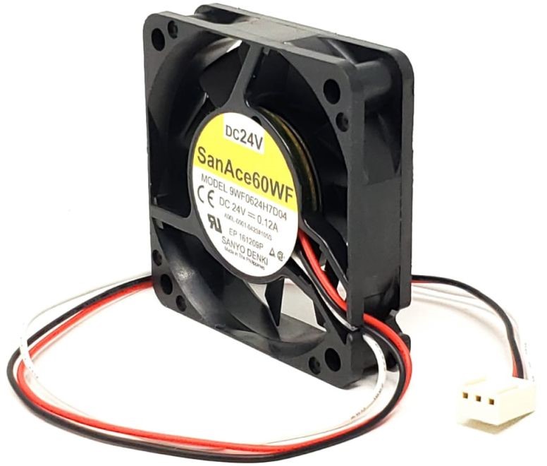 Fanuc A90L-0001-0423 - 60x60x15mm DV24V 0.12A 3-Pin White Connector Fan for Fanuc A90L-0001-0423#105S