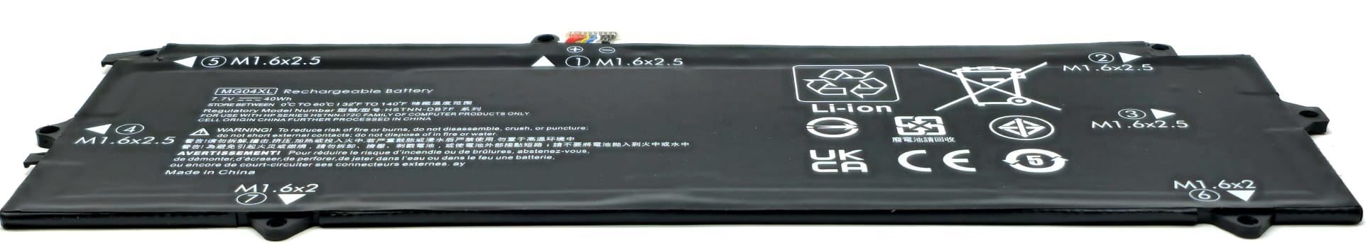 812060-2B1 - MG04XL MG04 Battery for HP Elite X2 1012 G1 Series 812060-2B1 - MG04XL MG04 Battery for HP Elite X2 1012 G1 Series
