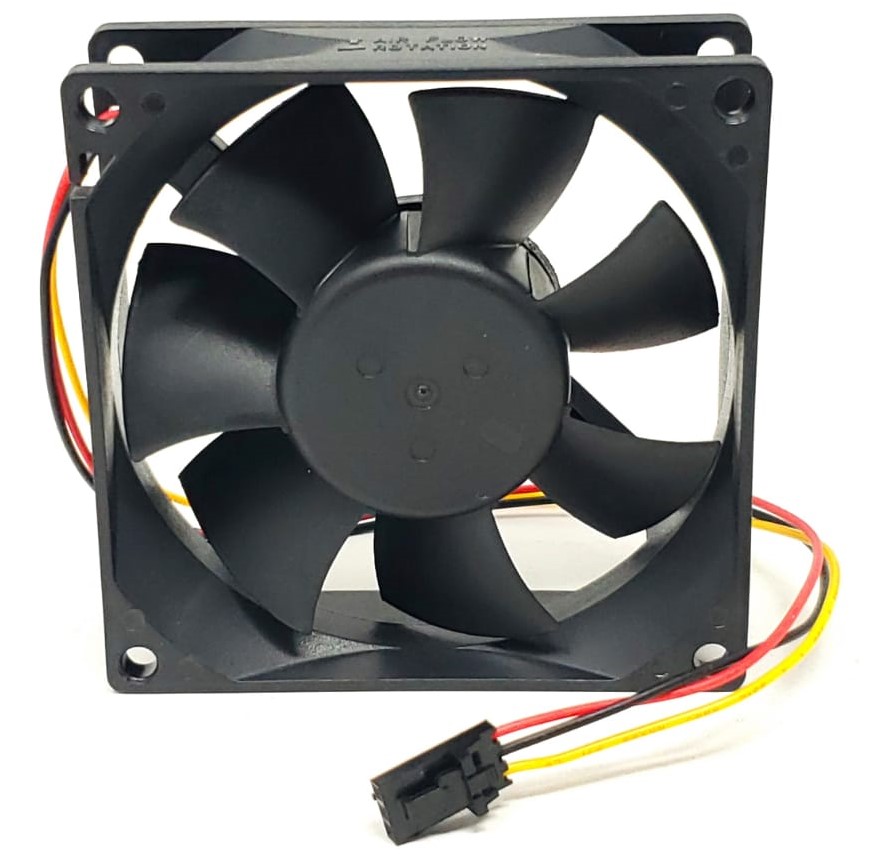 A90L-0001-0530#70 - 80x80x25mm DC24V 0.18A 3-Pin Connector Fan for Fanuc A90L-0001-0530