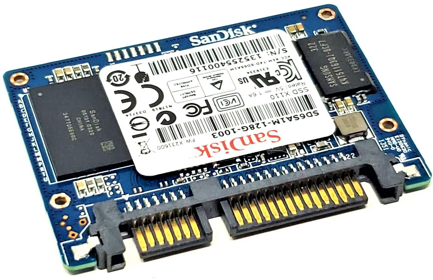 ADATA ISM31-128GM - 128GB MLC Half Slim SATA Solid State SSD