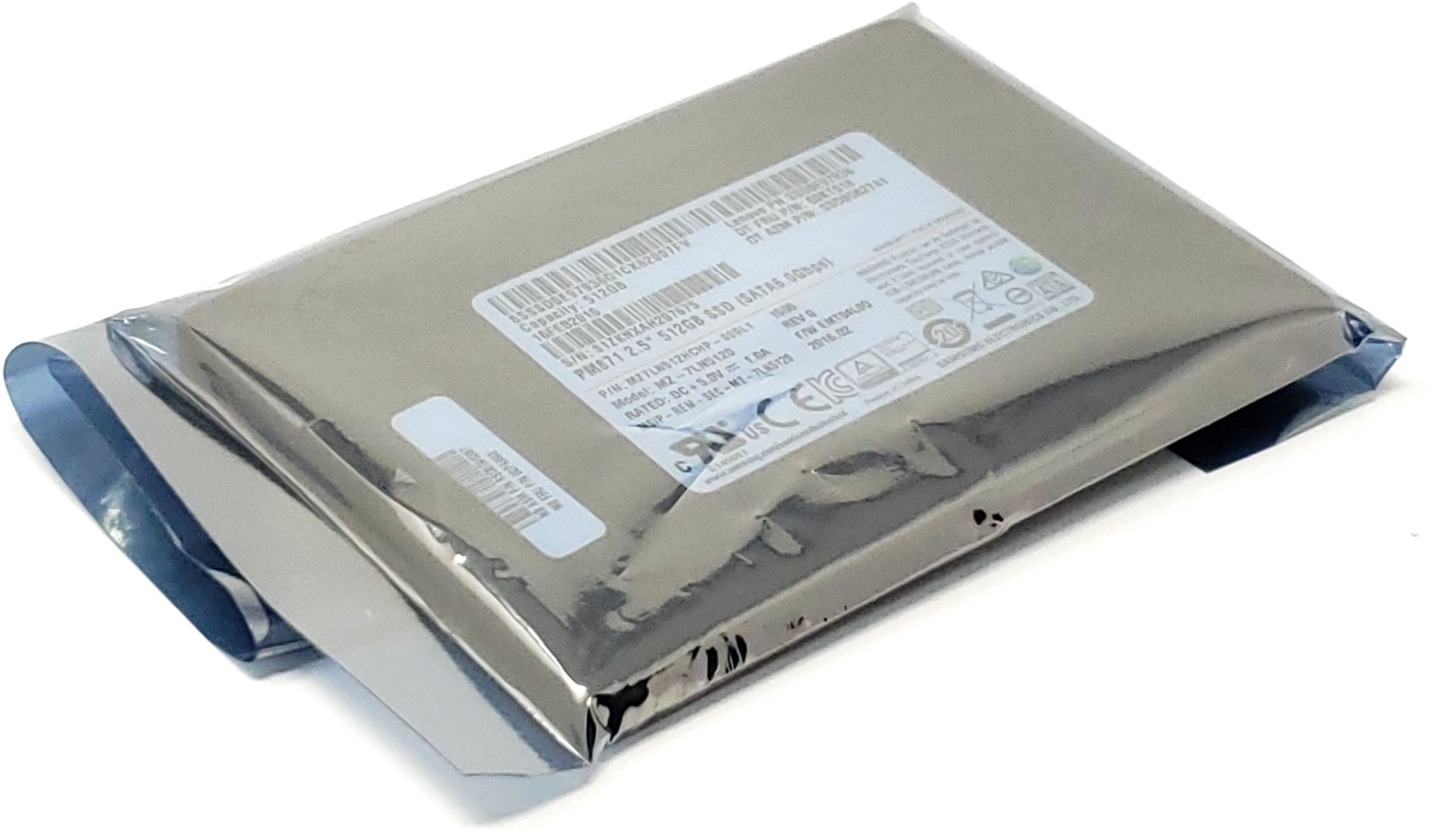 Samsung MZ-7LN5120 - 512GB 6Gbps SATA III 7mm 2.5