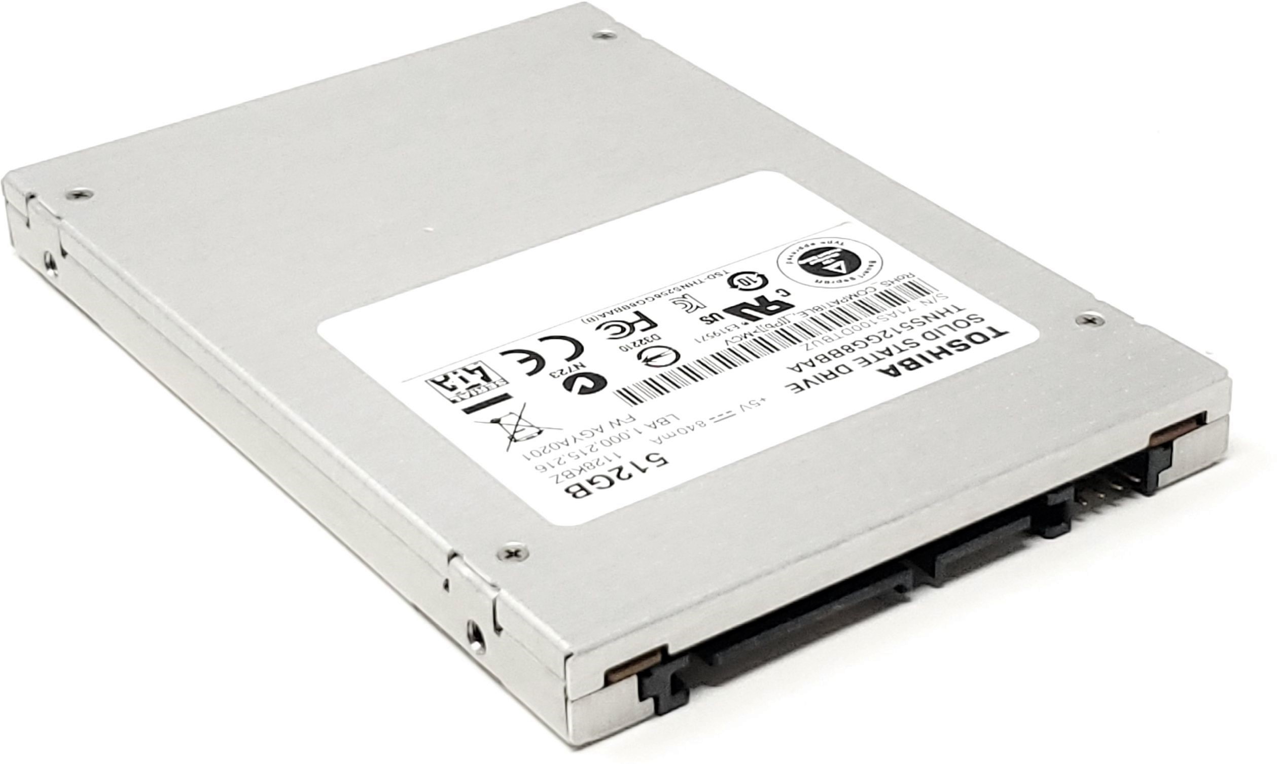 Toshiba THNSNJ512GCSU - 512GB 6Gbps SATA III 7mm 2.5