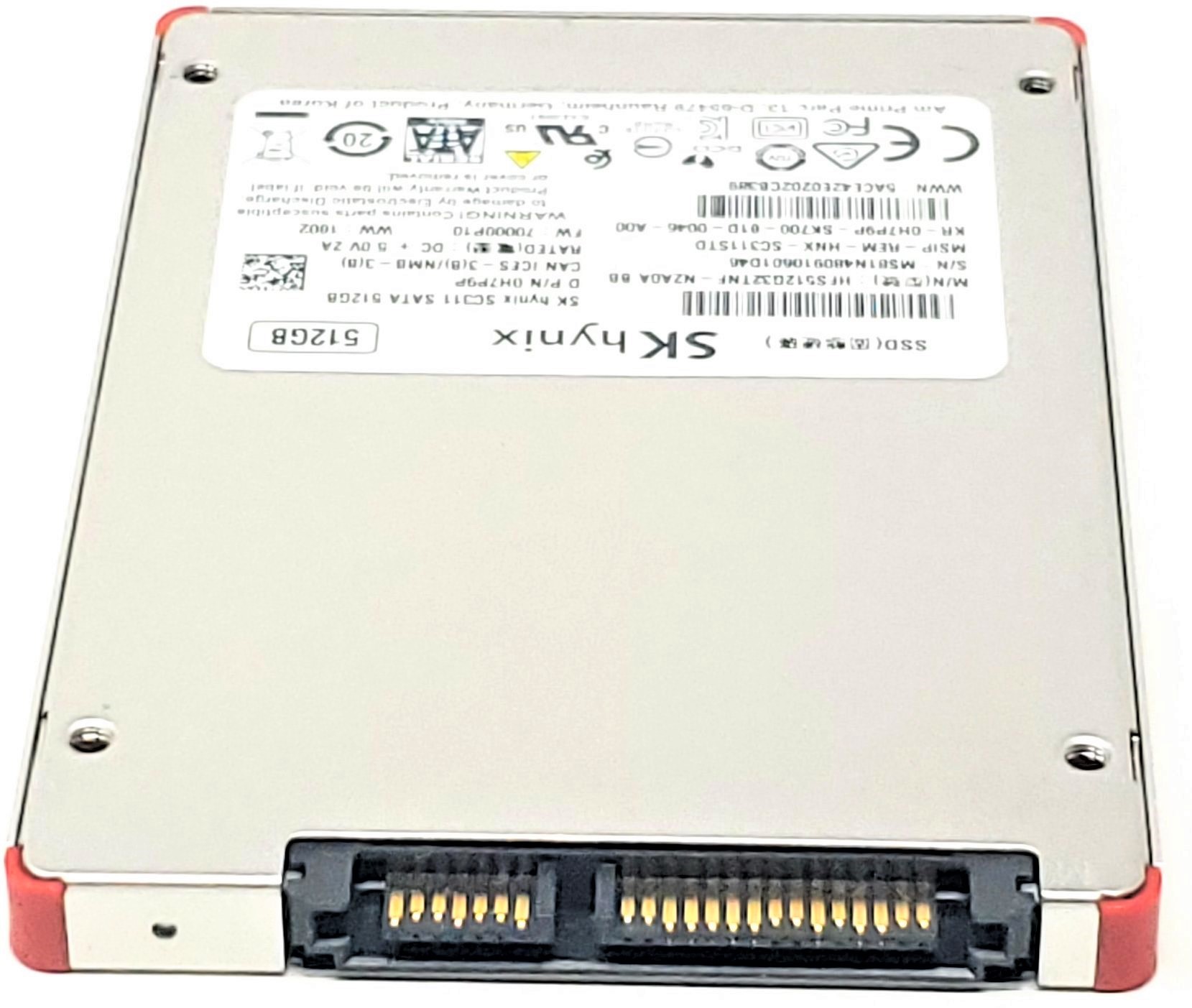 YFGHV - 512GB 6Gbps SATA III 7mm 2.5