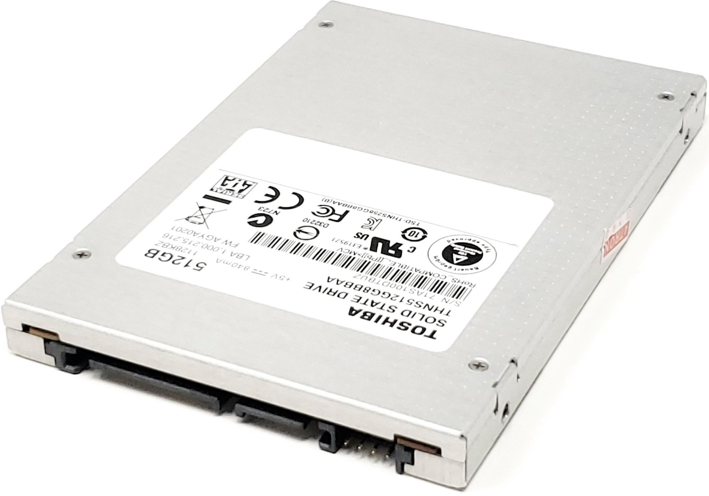 VF4M7 - 512GB 6Gbps SATA III 7mm 2.5" Solid State SSD