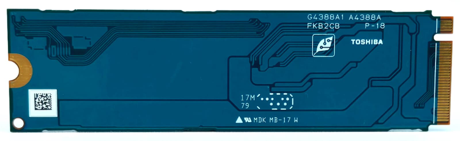 WGFH4 - 256GB NVMe PCIe Gen3 x4 M.2 2280 SSD for Latitude XPS
