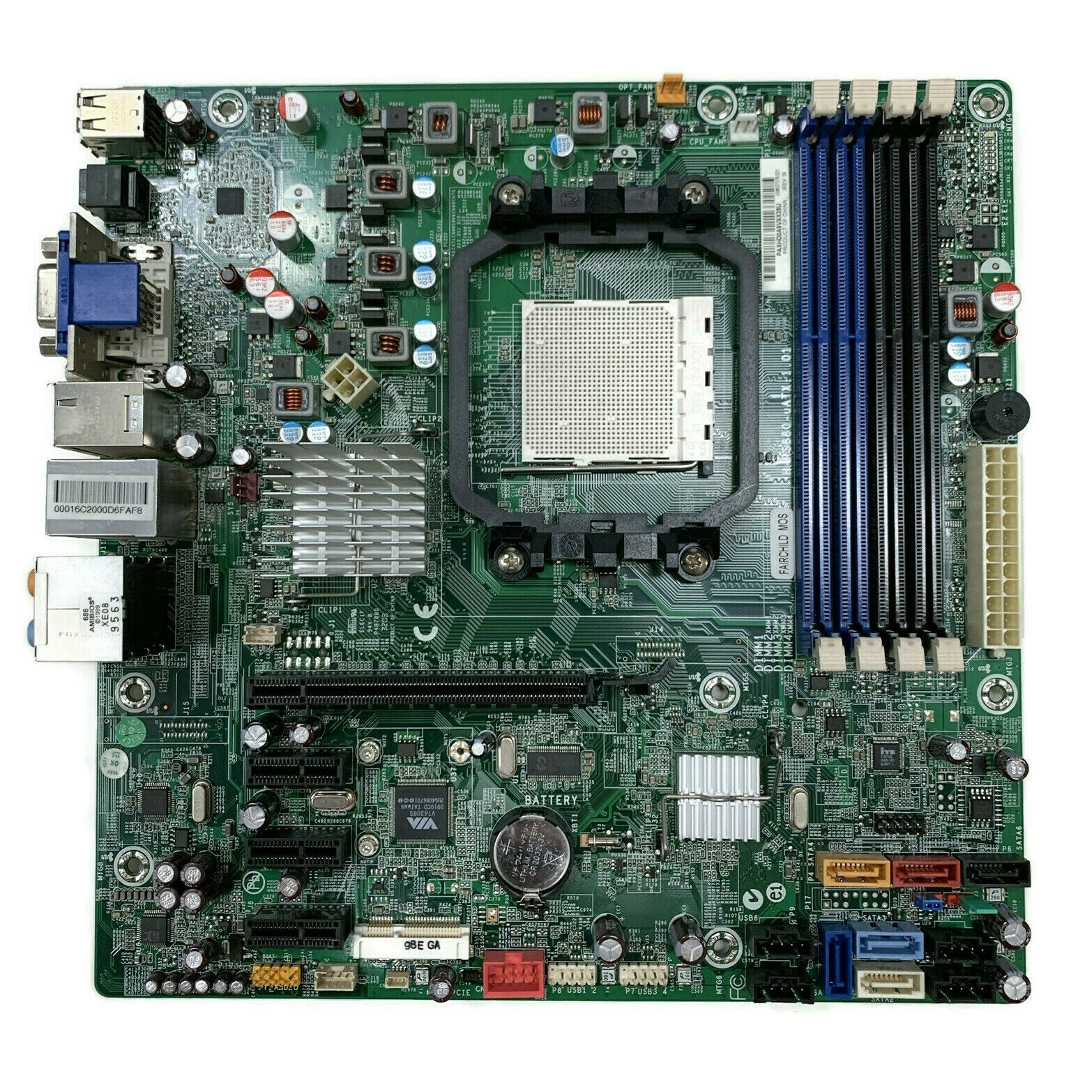 HP 537376-001 Motherboard - CPU Medics