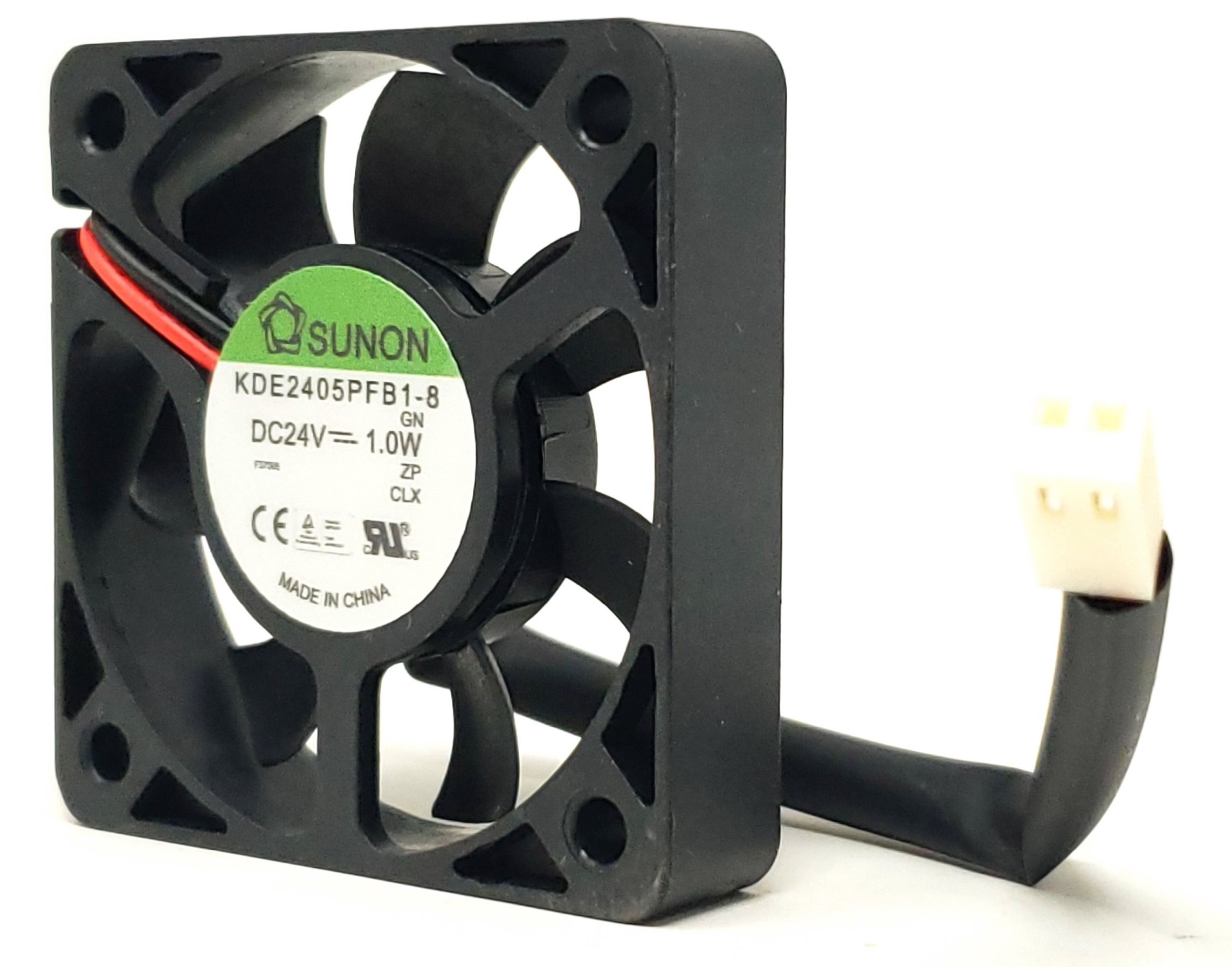 Sunshine Sunon KDE2405PFB1-8 - 50x50x10mm DC24V 1.0W 2-Pin 2-Wire