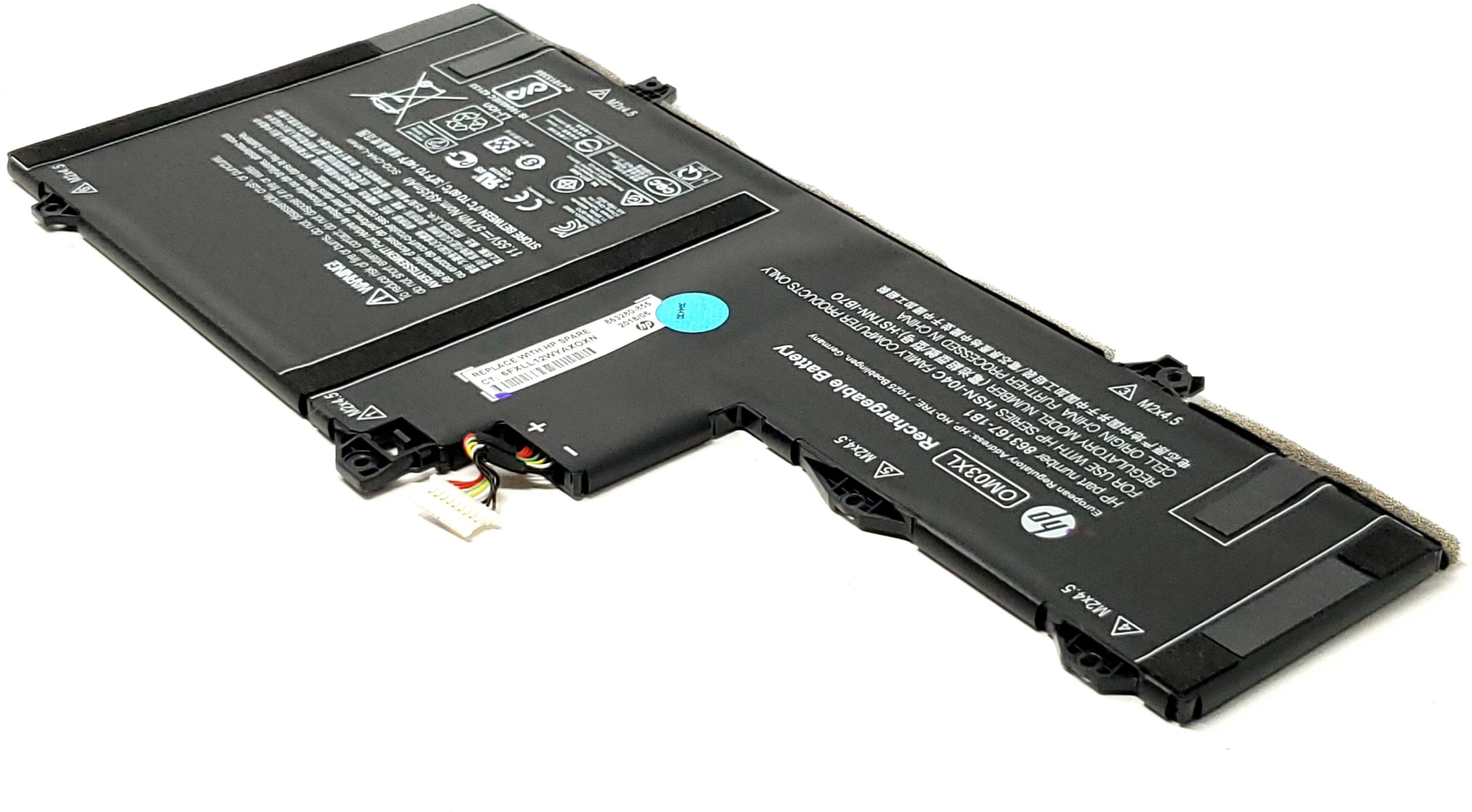 HP OM03057XL-PL - 3-Cell OM03XL OMO3XL Battery for HP EliteBook X360 1030 G2