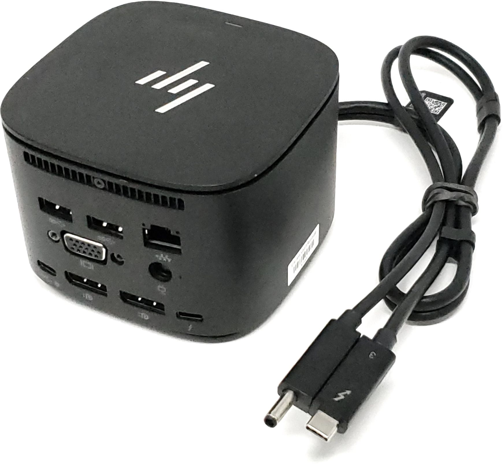 HP A7E34AA Docking Station Originale 2012 Con Alimentatore 230W, Per Notebook Business, Porte USB 2.0/3.0, Kensington Lock