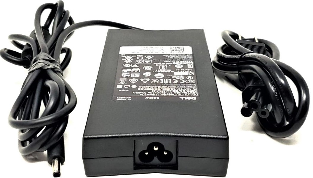 5JDV6 - 130W 19.5V 6.7A 4.5mm x 3.0mm Tip AC Adapter for Optiplex 3050 7050 7060 AIO Inspiron Vostro Latitude