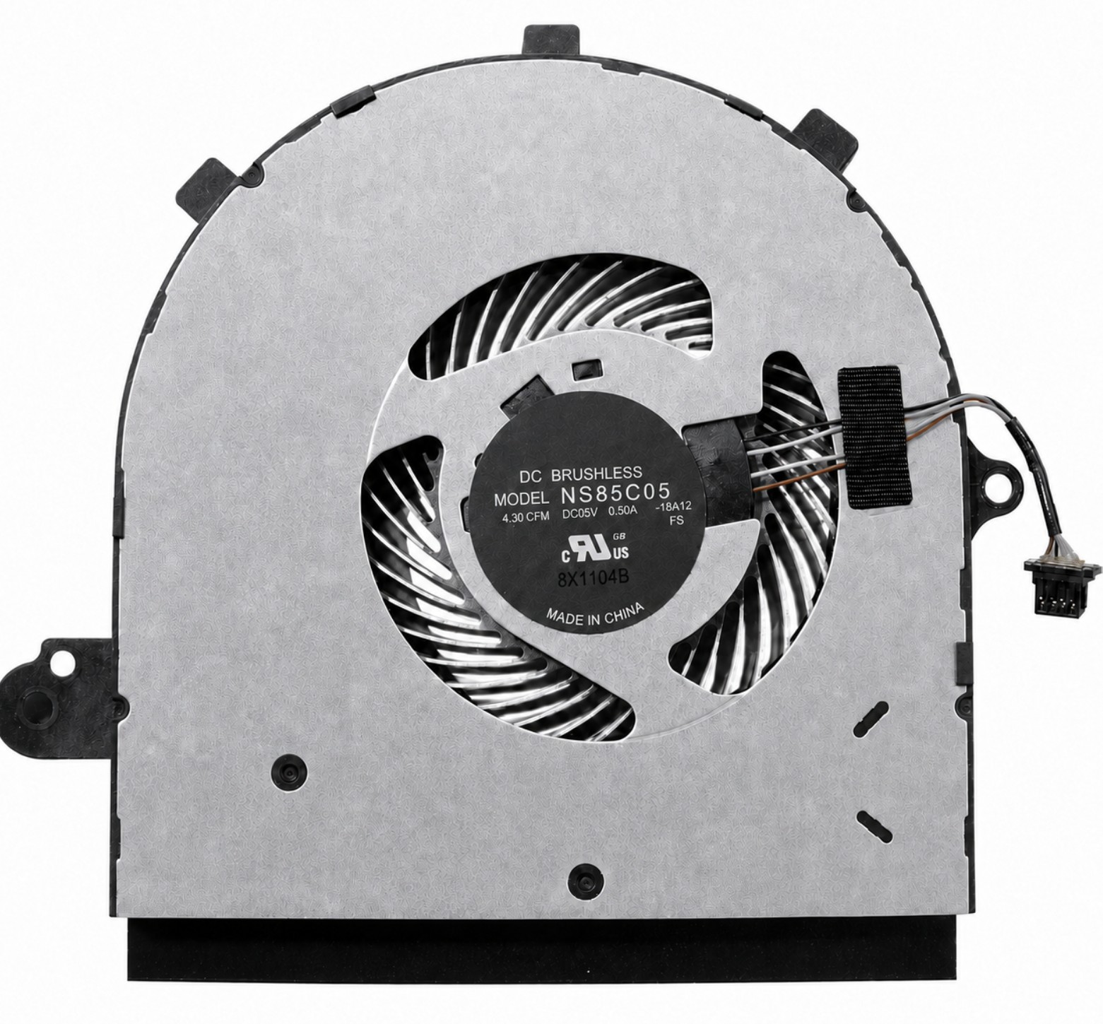 60MGH - CPU Cooling Fan for Inspiron 15 7586 2-in-1 P76F