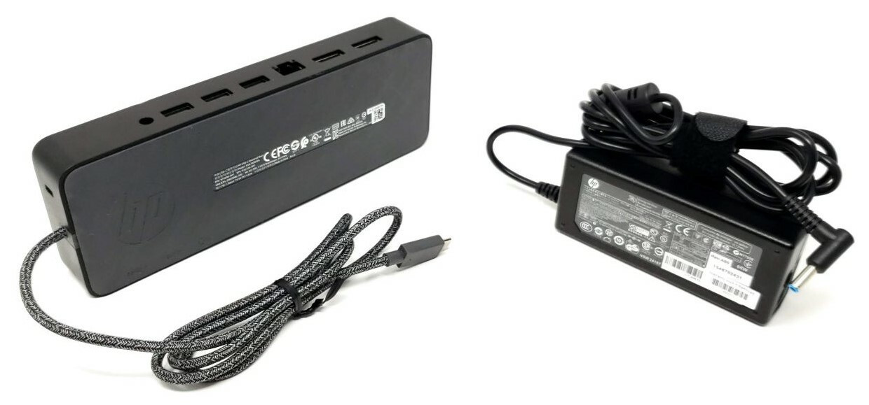HP 925698-001 - USB-C Universal Dock with 90W AC Adapter HP 925698-001 - USB-C Universal Dock with 90W AC Adapter