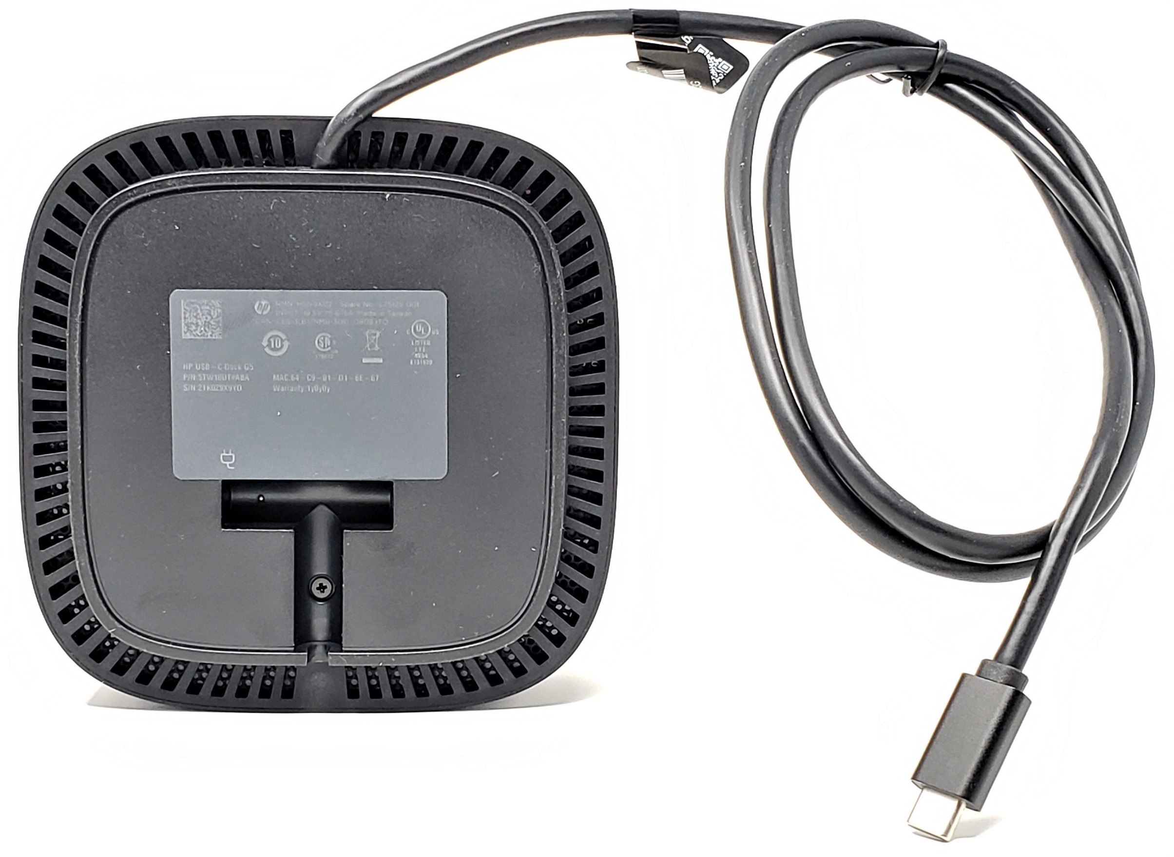 1HE07AA#ABB original HP chargeur USB-C 45 watts 
