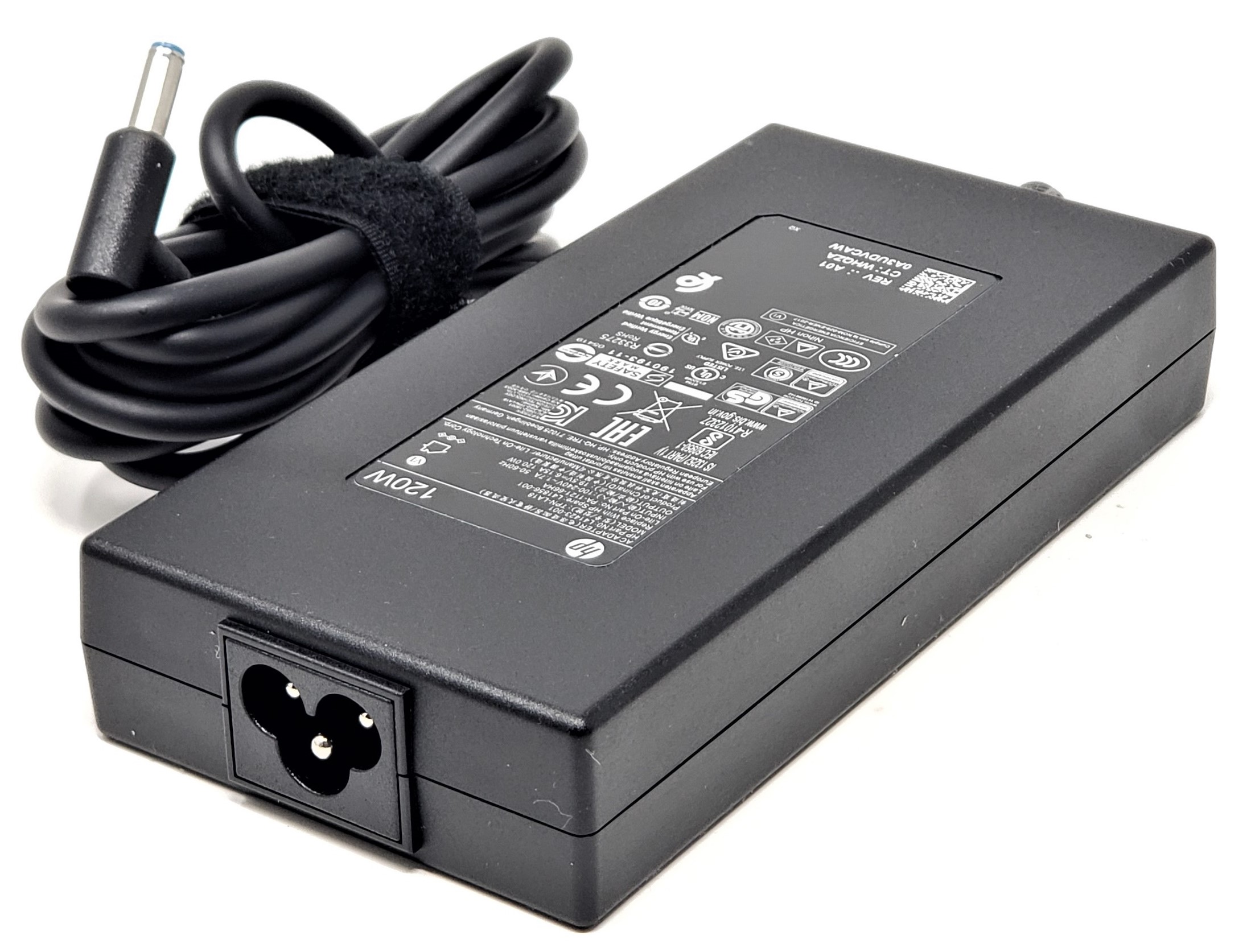 HP 709984-001 - 120W 19.5V 6.15A 3.0mm Blue Tip AC Adapter Charger for HP Envy 15 17 17-J000 Omen 15 15-AE HP 709984-001 - 120W 19.5V 6.15A 3.0mm Blue Tip AC Adapter Charger for HP Envy 15 17 17-J000 Omen 15 15-AE
