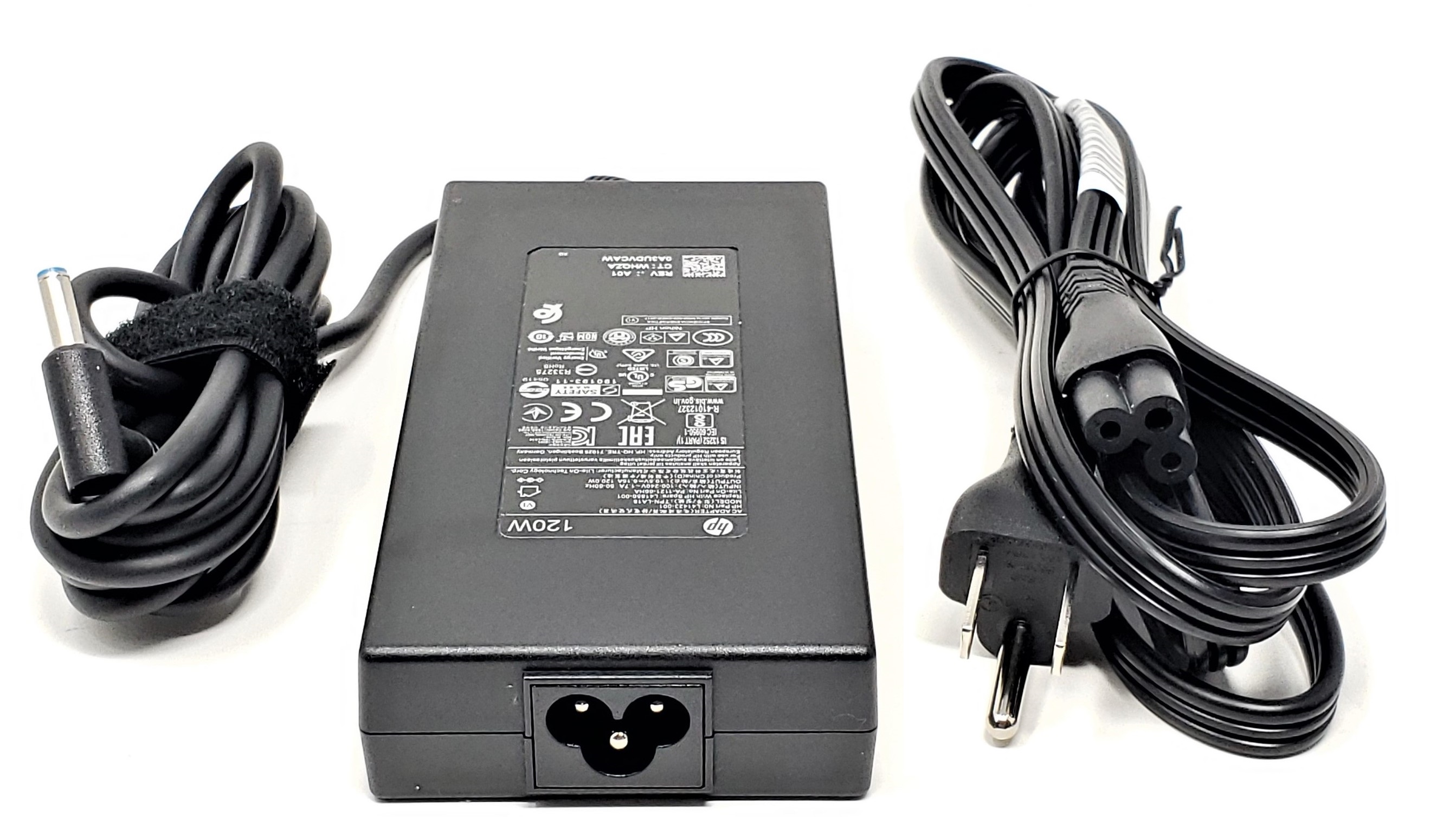 HP 709984-001 - 120W 19.5V 6.15A 3.0mm Blue Tip AC Adapter Charger for HP Envy 15 17 17-J000 Omen 15 15-AE HP 709984-001 - 120W 19.5V 6.15A 3.0mm Blue Tip AC Adapter Charger for HP Envy 15 17 17-J000 Omen 15 15-AE