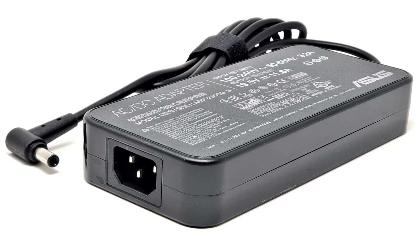 Asus 0A001-00391000 - 230W 19.5V 11.8A 6.0mm x 3.7mm Tip AC Adapter Charger for Asus ROG Zephyrus GX GX501 G702 GL702 Strix G731GT GU GV GW Series Laptops