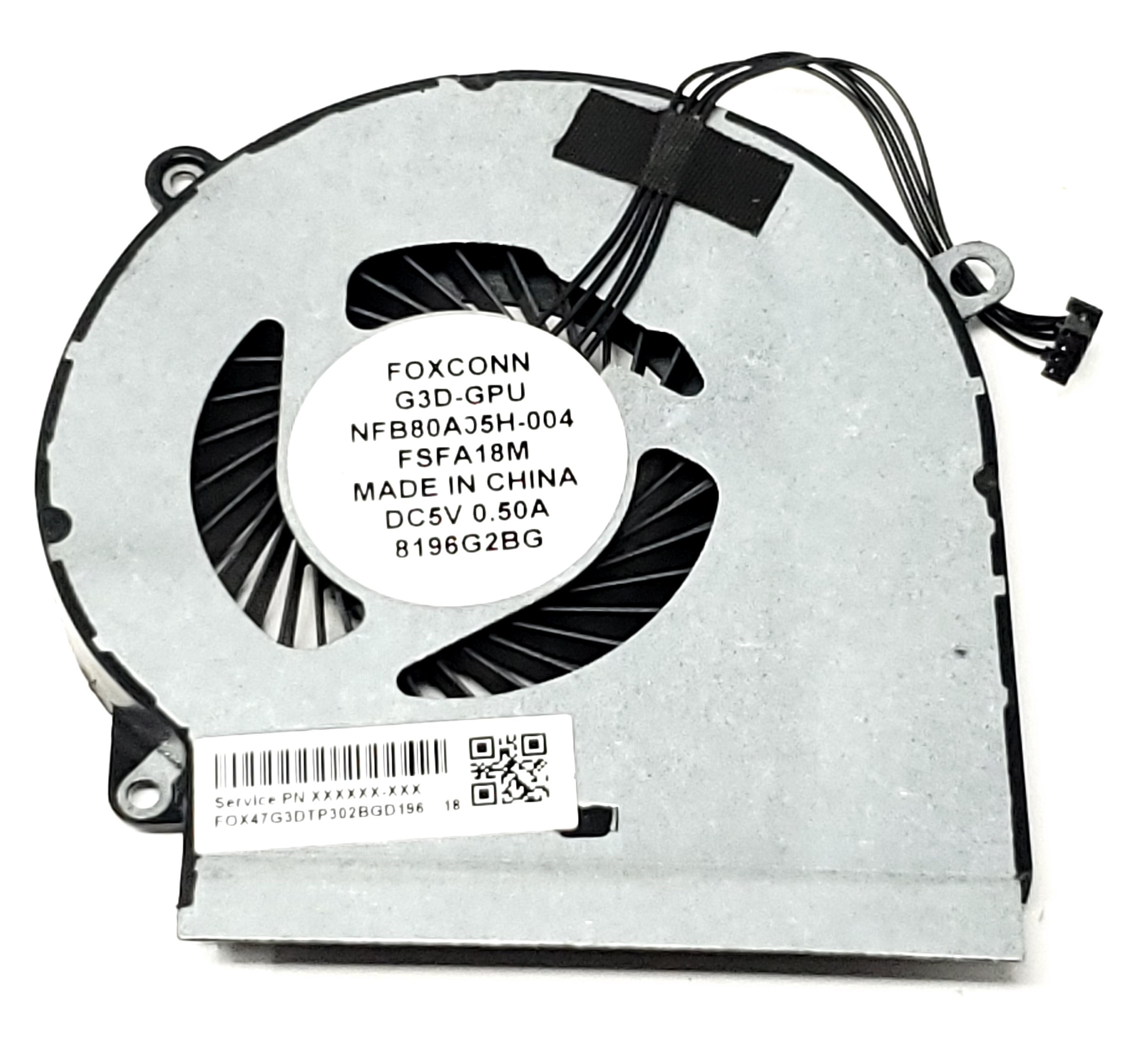 HP L29354-001 - SPS-FAN N17E Left GPU Graphics Cooling Fan for HP Omen 15-DC