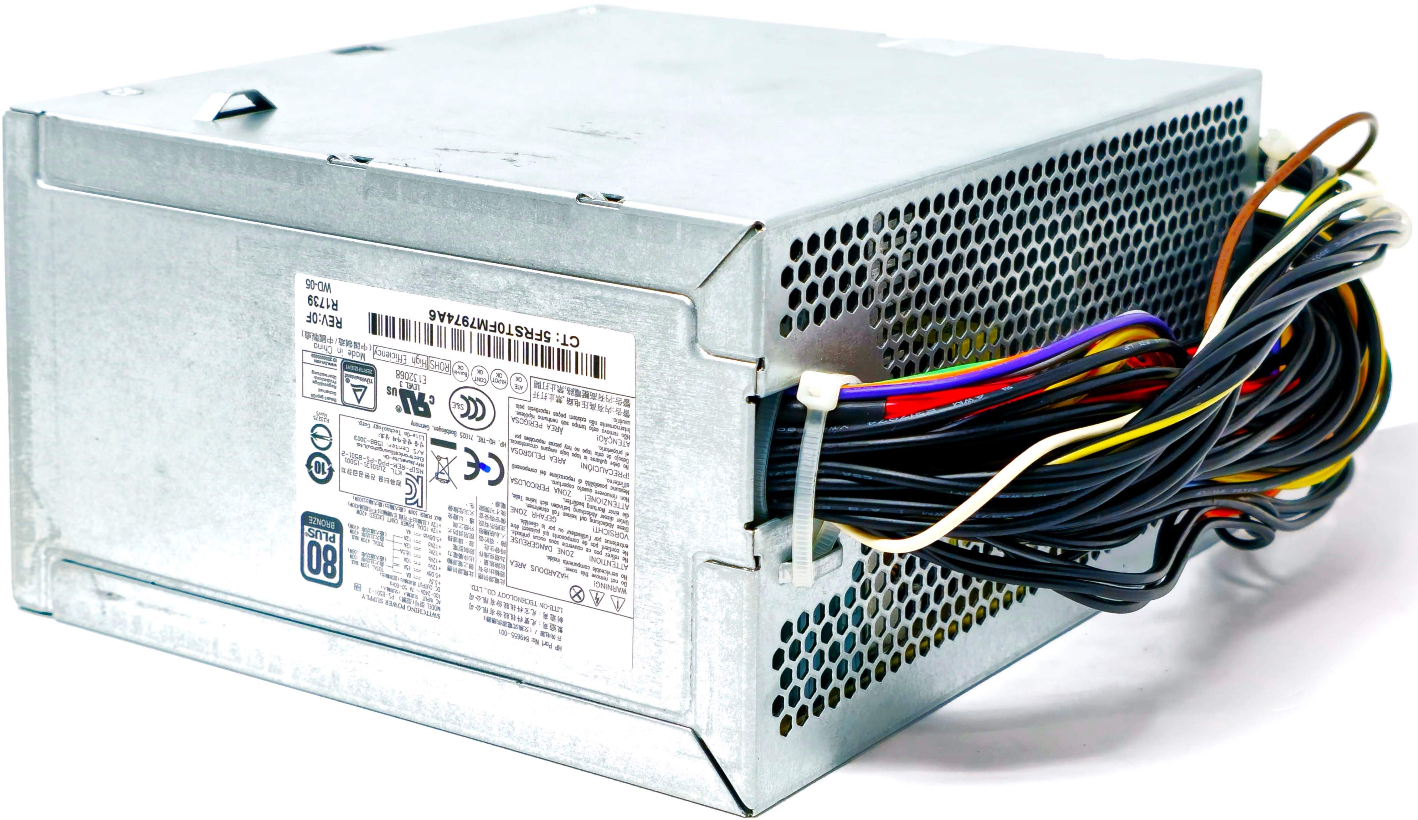 HP 860625-801 - 500W Power Supply 80 Bronze Plus for Omen 870 Envy