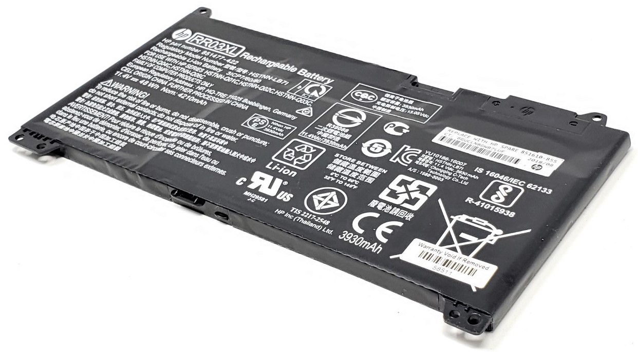 HP 3ICP7/60/80 - RR03XL RR03 4-Cell Battery for HP ProBook 430 440 450 455 470 G4 MT20
