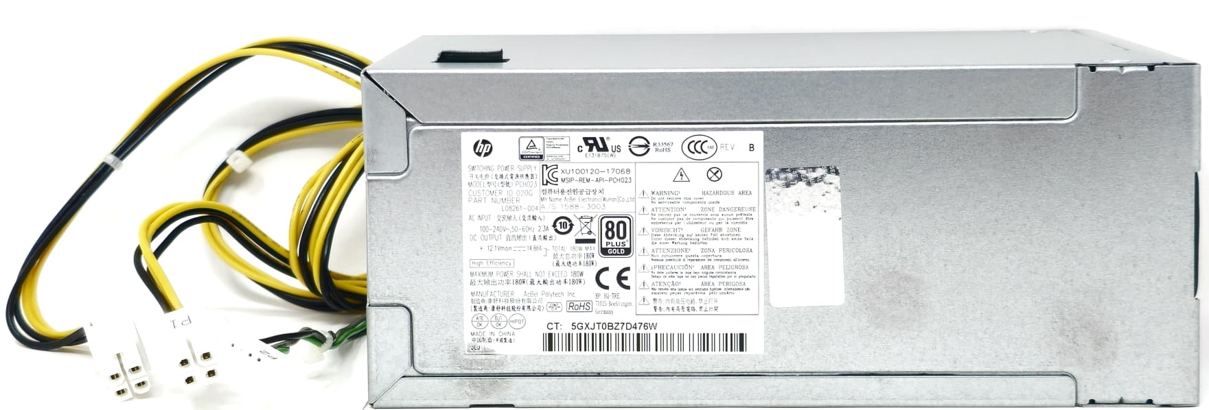 HP L08415-002 - 180W Power Supply For HP Slimline 590 Series