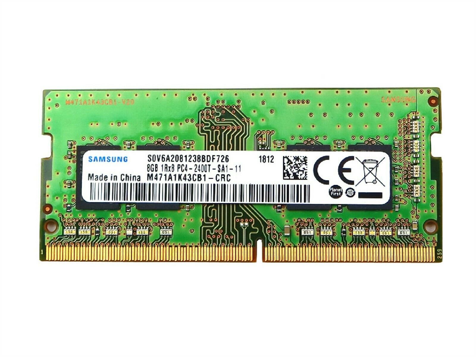 Lenovo 01FR301 - 8GB 1Rx8 DDR4 SO-DIMM PC4-19200 2400MHz 260-Pin