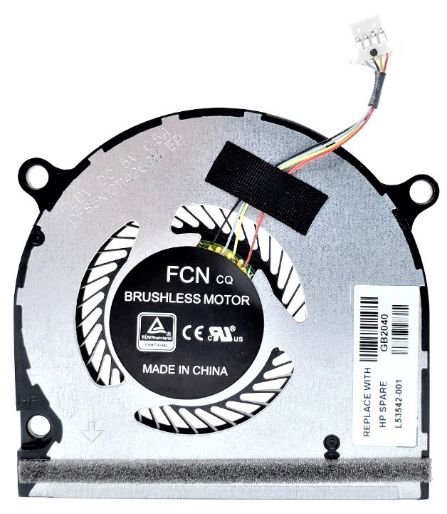 L53542-001 - GPU Cooling Fan for HP Envy X360 15-DS 15-DR Series Laptop L53542-001 - GPU Cooling Fan for HP Envy X360 15-DS 15-DR Series Laptop