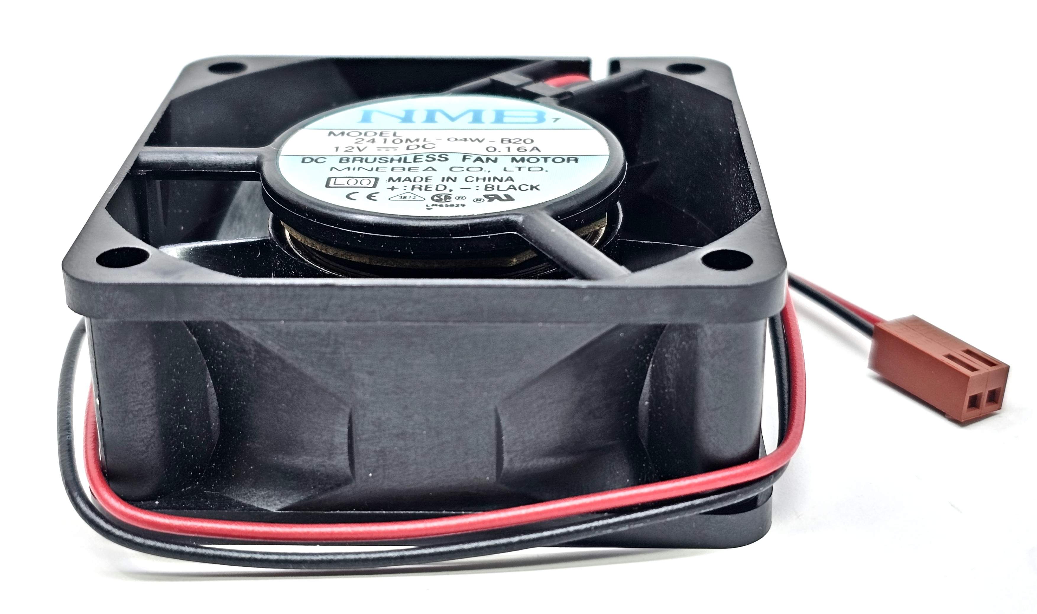 NMB 2410ML-04W-B20 - 60x60x25mm DC12V 0.16A 2-Pin Female Connector Cooling Fan