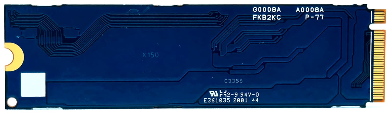 Xioxia KBG40ZNV256G - 256GB NVMe PCIe Gen3 x4 M.2 2280 SSD for