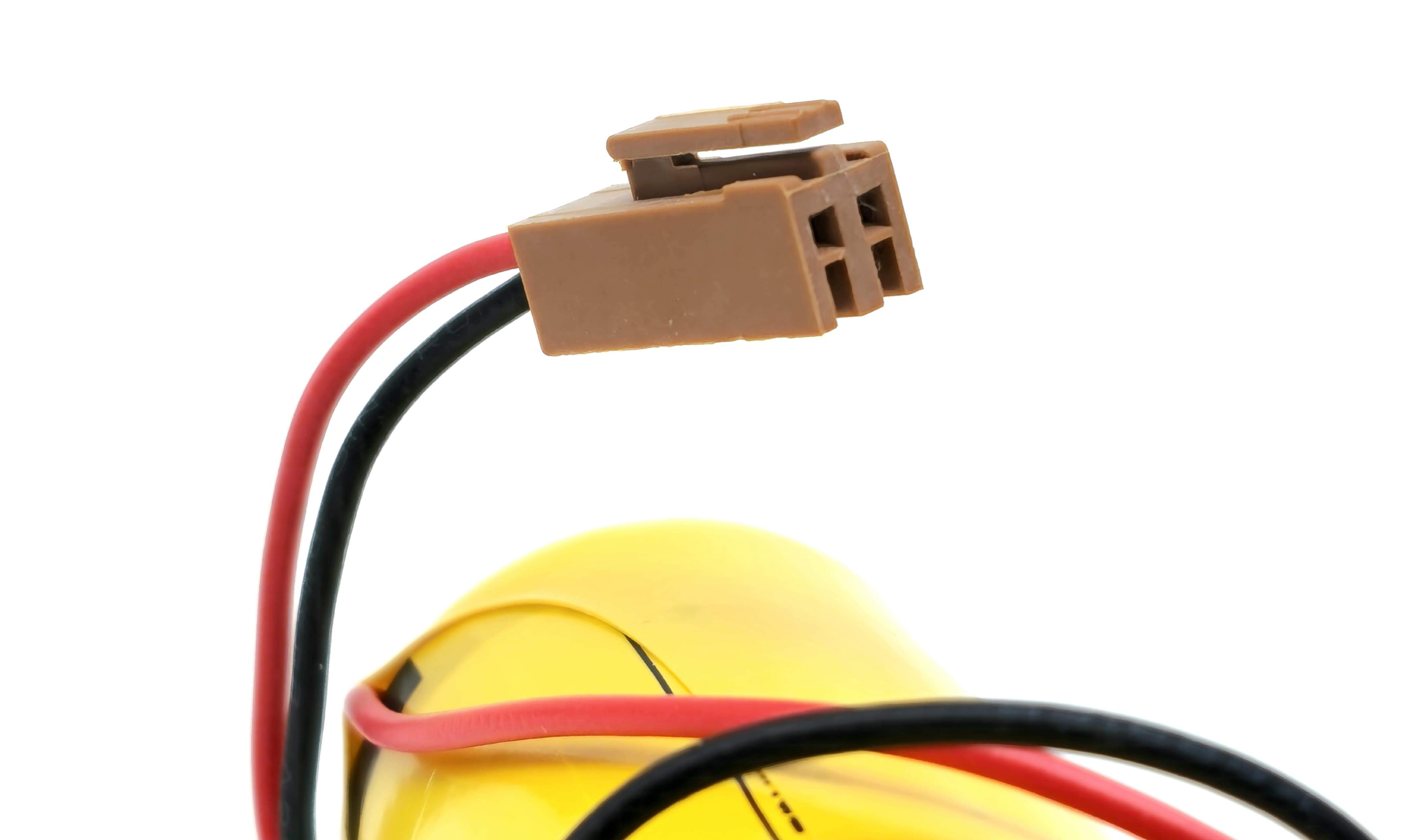 A98L-0031-0007 - BR-C 3V 5000mAh Lithium Battery with Plug for Fanuc A98L-0031-0007