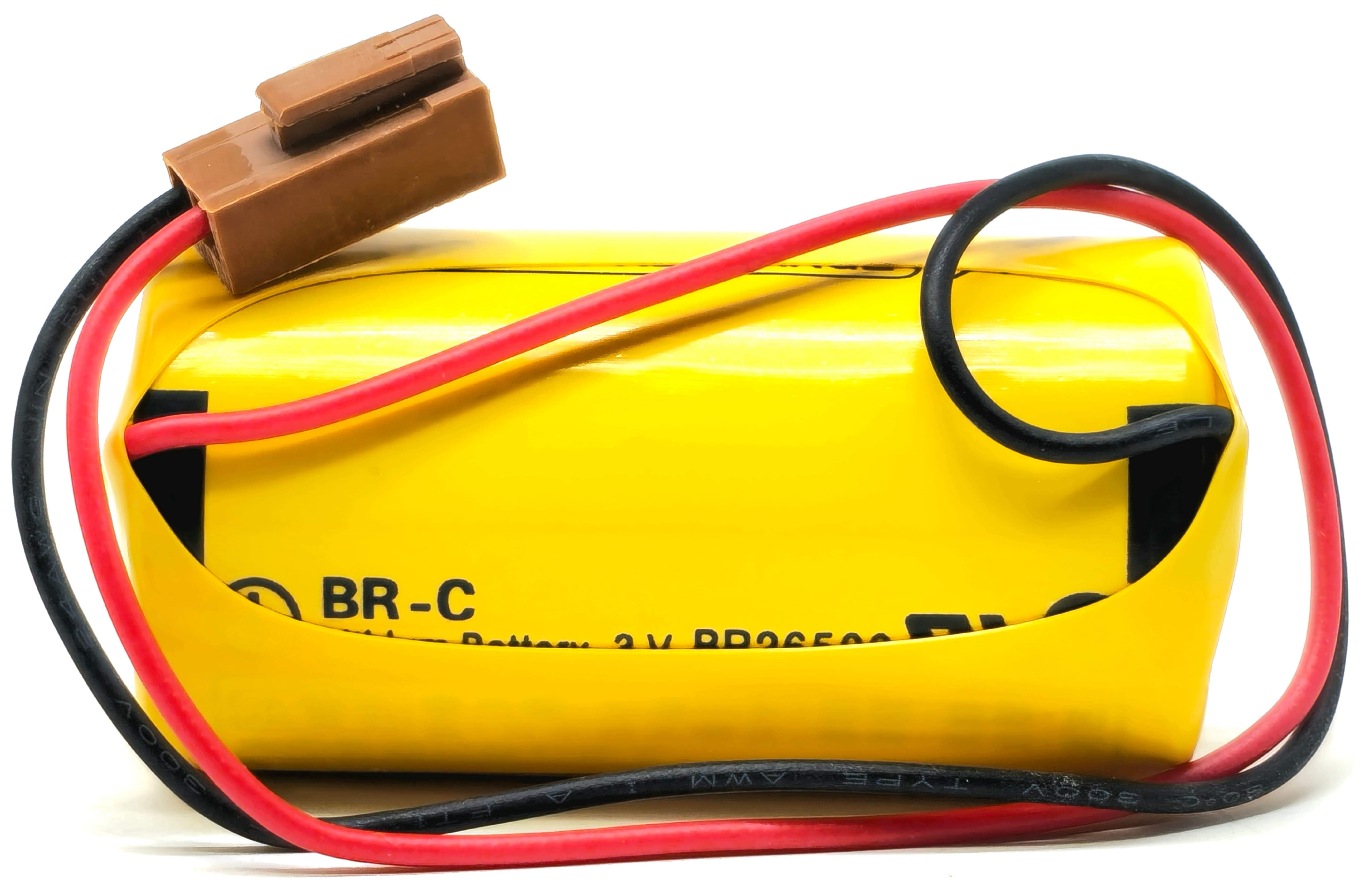 A20B-0130-K106 - BR-C 3V 5000mAh Lithium Battery with Plug for Fanuc A98L-0031-0007