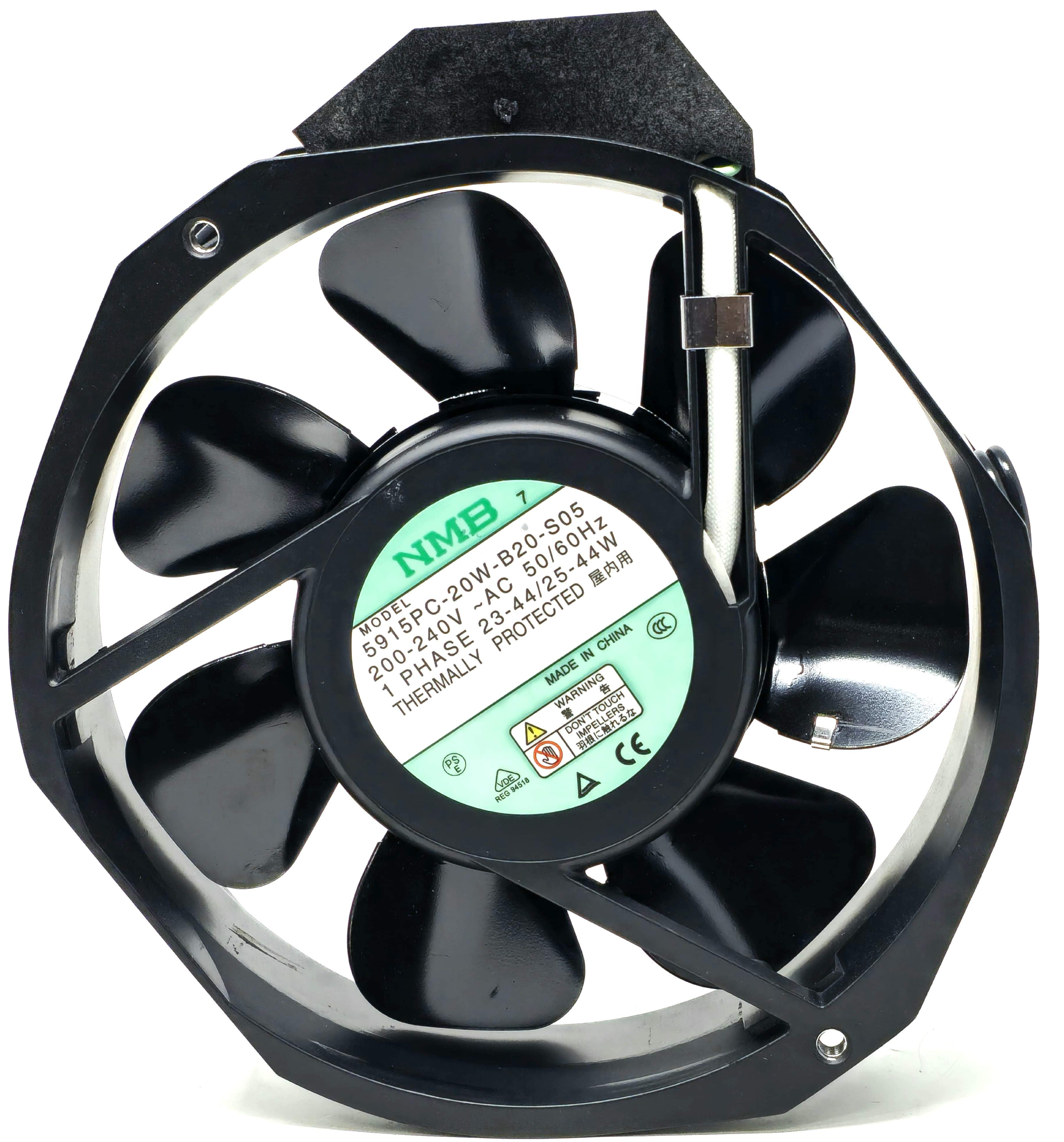 A05B-2302-C902 - 172x150x38mm 220V 25/28W 1 Phase 2-Terminal Cooling Fan for Fanuc A90L-0001-0396