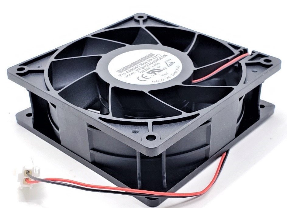 PN-406345 - 120x120x38mm DC24V 2.40A 2-Pin Connector Large Air Volume Inverter Cooling Fan PN-406345 - 120x120x38mm DC24V 2.40A 2-Pin Connector Large Air Volume Inverter Cooling Fan