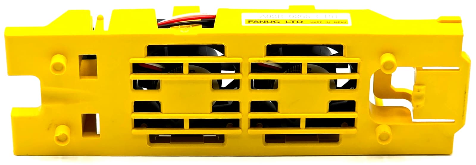 Fanuc A02B-0265-C101 - 40x40x20mm Dual Fan Unit with Yellow