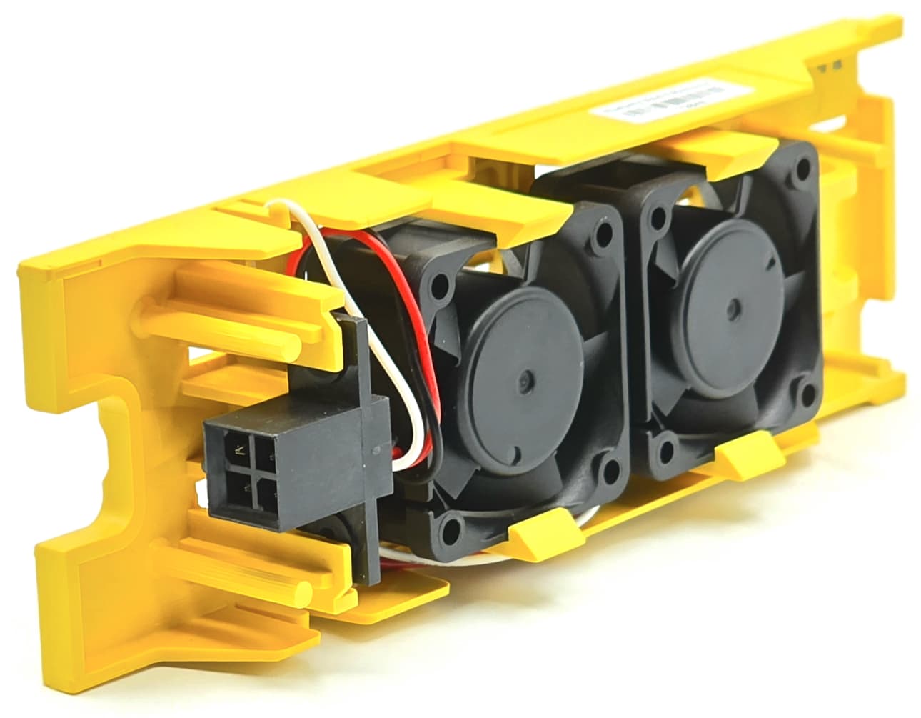 Fanuc A02B-0265-C101 - 40x40x20mm Dual Fan Unit with Yellow