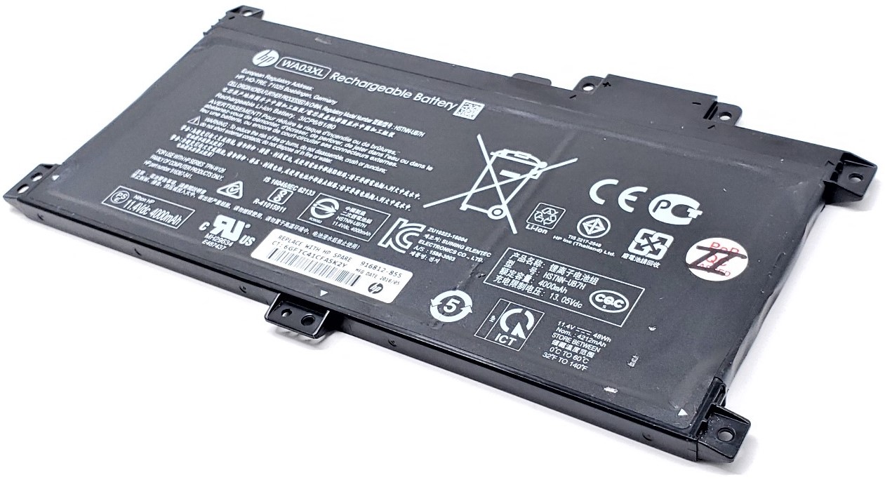HP HSTNN-LB7T - 3-Cell WA03XL WA03 WAO3 Battery for HP Pavilion X360 15-BR000 15-BR100 15-BR 15T Series