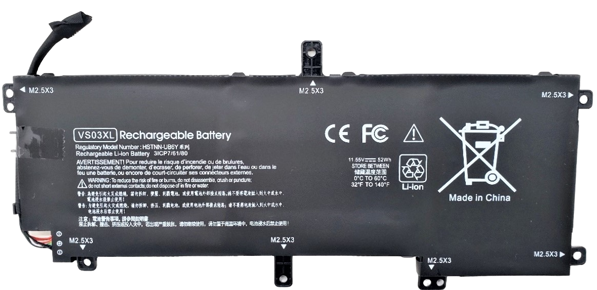 849313-856 849047-541 849313-850 - VS03XL VS03 VSO3 3-Cell Battery For HP Envy 15-AS 15T-AS 15-AS028TU 15-AS014wm 15-AS000 15-AS100 849313-856 849047-541 849313-850 - VS03XL VS03 VSO3 3-Cell Battery For HP Envy 15-AS 15T-AS 15-AS028TU 15-AS014wm 15-AS000 15-AS100