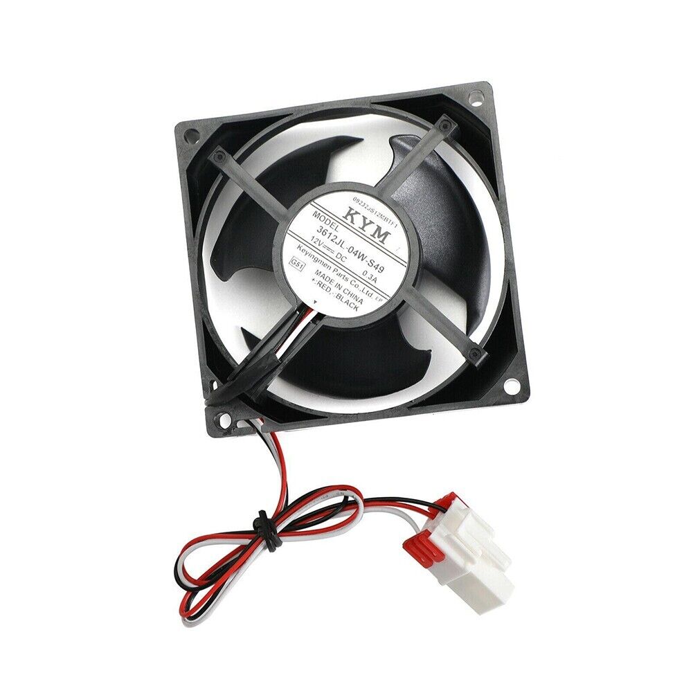 3612JL-04W-S49 - 92mm DC12V 0.3A Refrigerator Rotary Motor Fan