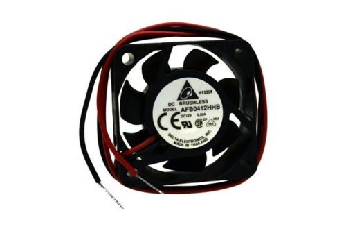 Delta AFB0412HHB - 40x40x15mm DC12V 0.20A 2-Wire Lead Brushless Axial Cooling Fan