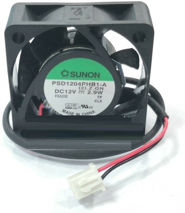 Sunon PSD1204PHB1-A - 40x40x15mm DC12V 2.9W 2-Pin 2-Wire Cooling Fan 