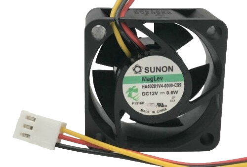 HA40201V4-0000-C99 - 40x40x20mm DC12V 0.6W 3-Pin Connector Super-Silence Cooling Fan