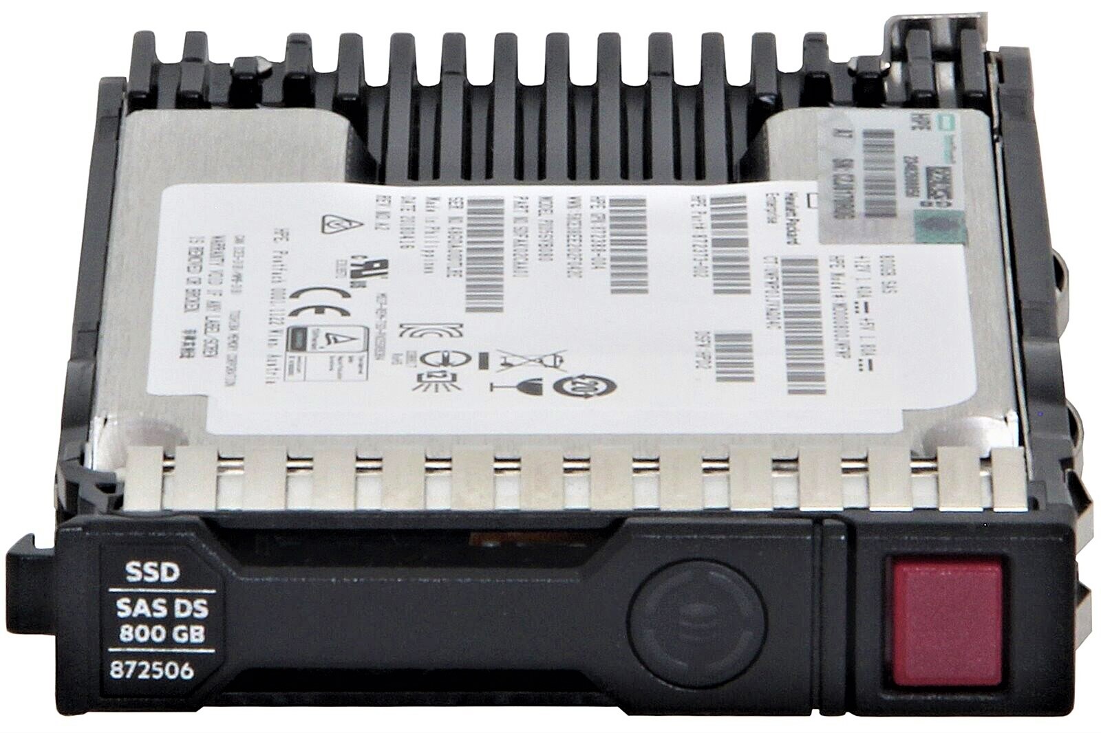 HPE 872376-B21 - 800GB 12GB/s SAS MU Digitally Signed Firmware DS 2.5" SFF SSD for HPE ProLiant DL385 DL560 DL580 ML350 Gen10 G10 Server