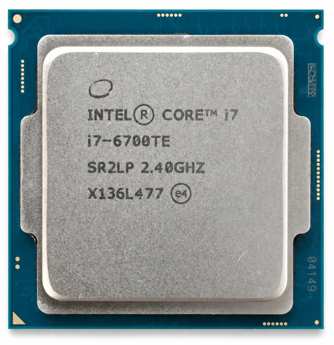 Intel SR2LP - 2.40Ghz Intel i7-6700TE Skylake 4-Cores 8MB Smart