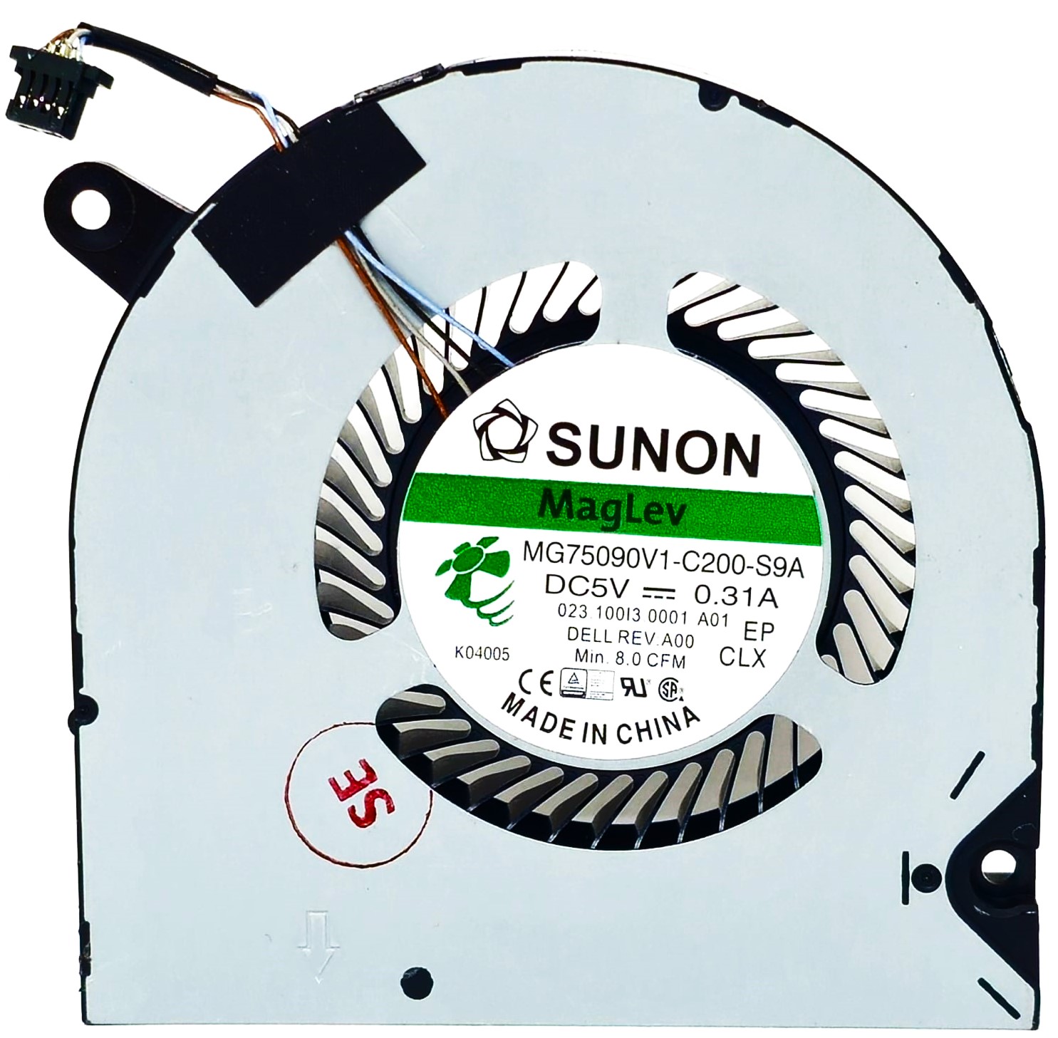 PC01D - CPU Cooling Fan for G5 15 SE 2020 5500 5505 I5505-A685GRY