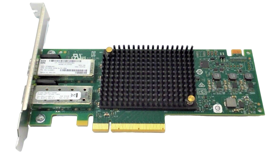 HPE Q0L12-63001 - StoreFabric SN1600E 32Gb dual port Fibre Channel host adapter