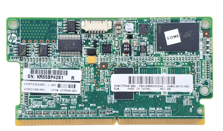 661069-B21 - HPE 512MB Flash Write Cache Module for Smart Array P420 P421 Gen8