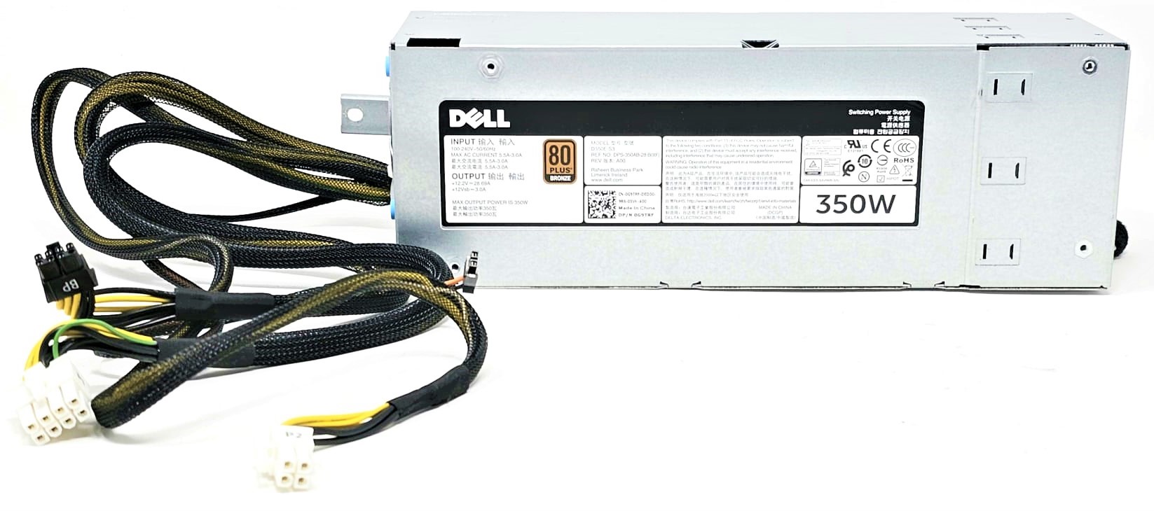 NW98H - 350W Power Supply for PowerEdge T340 Gen14 G14 Server NW98H - 350W Power Supply for PowerEdge T340 Gen14 G14 Server